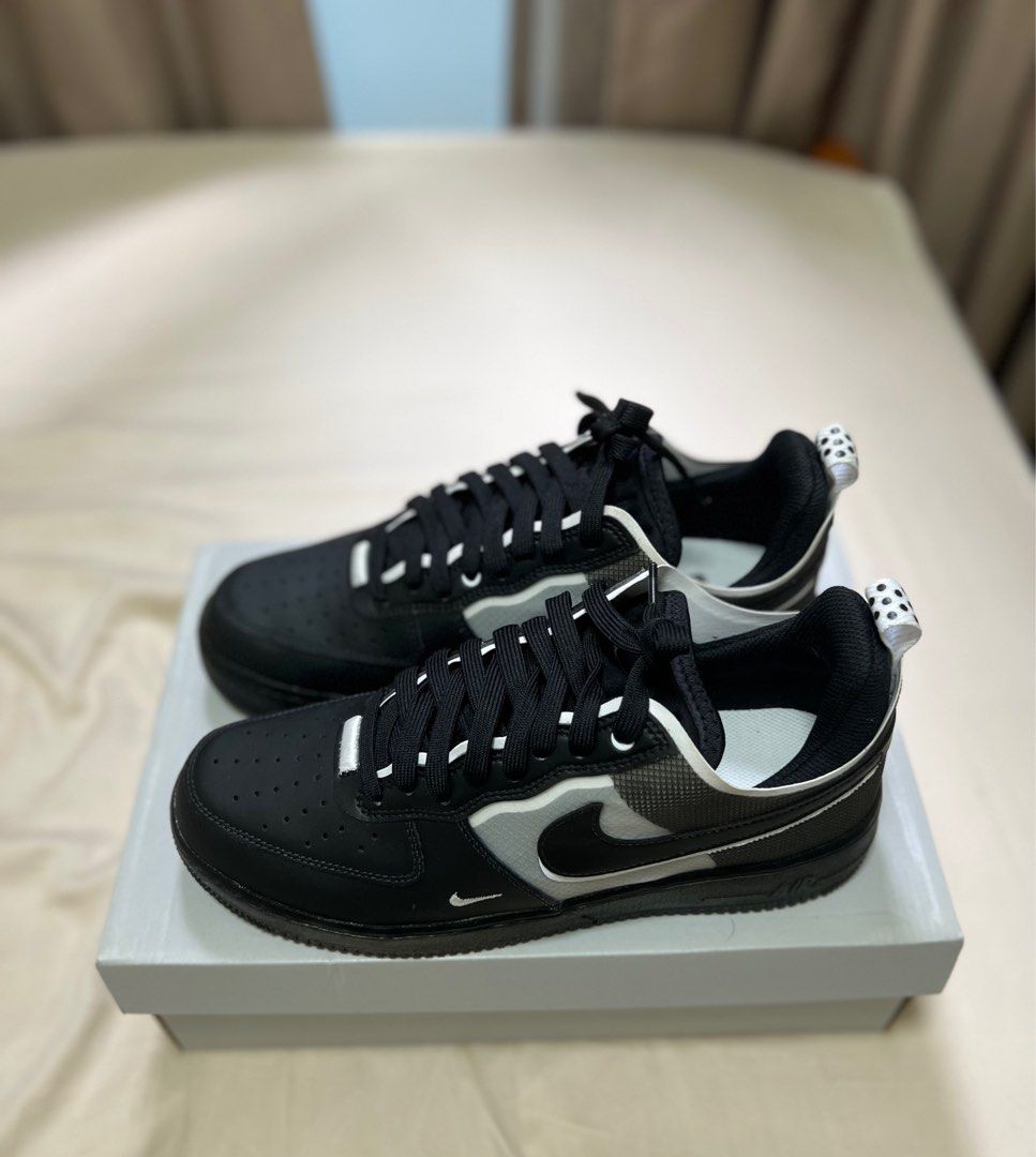 Air force 1 black on sale summit white