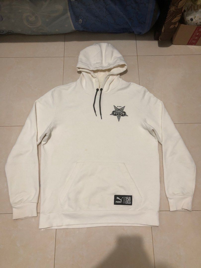 Alife x Puma Hoodie putih kolaborasi Streetwear Alife New York x Puma edisi Piala dunia Alife 158 Germany jerman