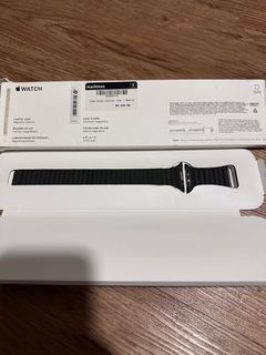 Apple Watch Original Black Leather straps 44 mm