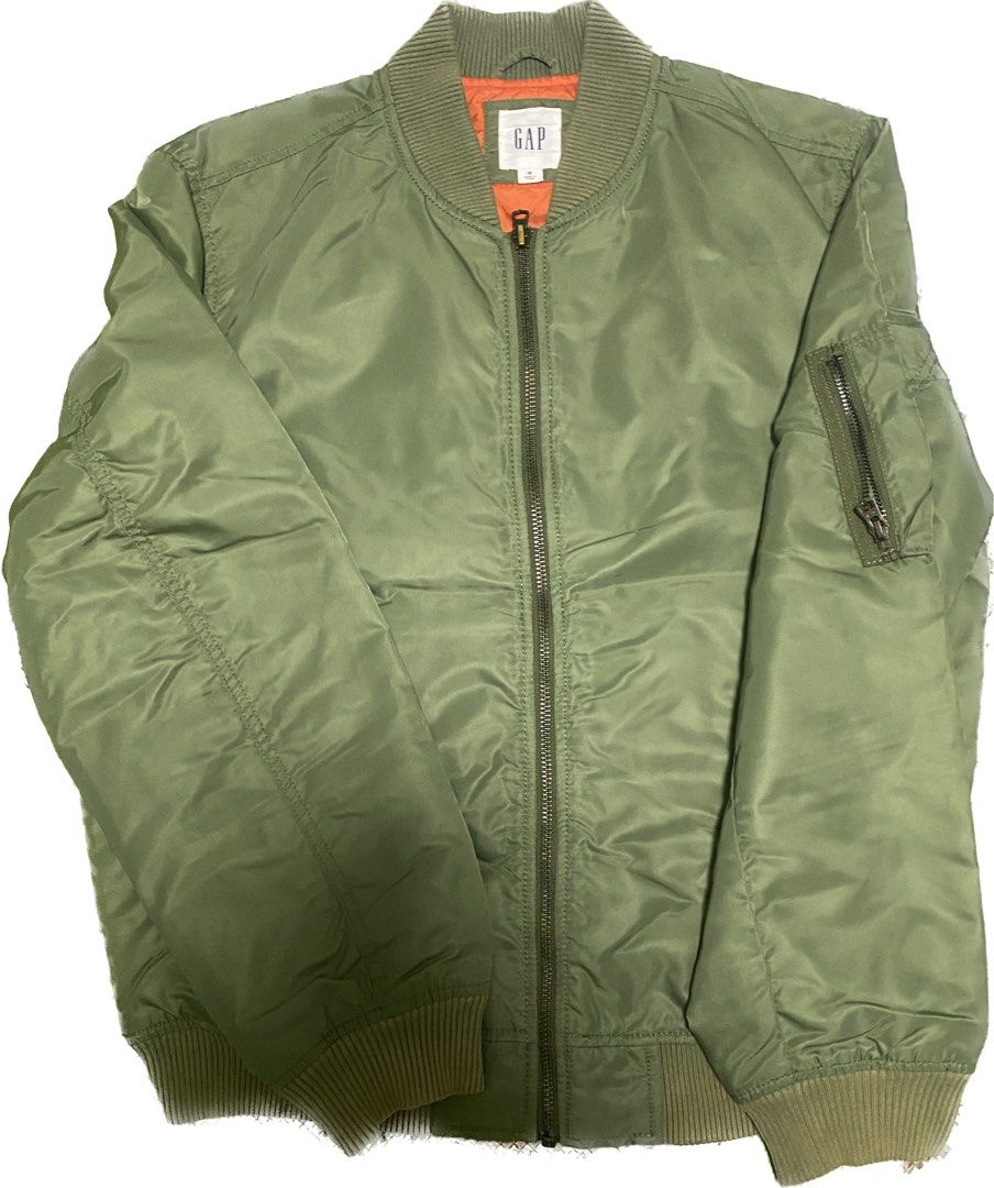 Gap green clearance bomber jacket