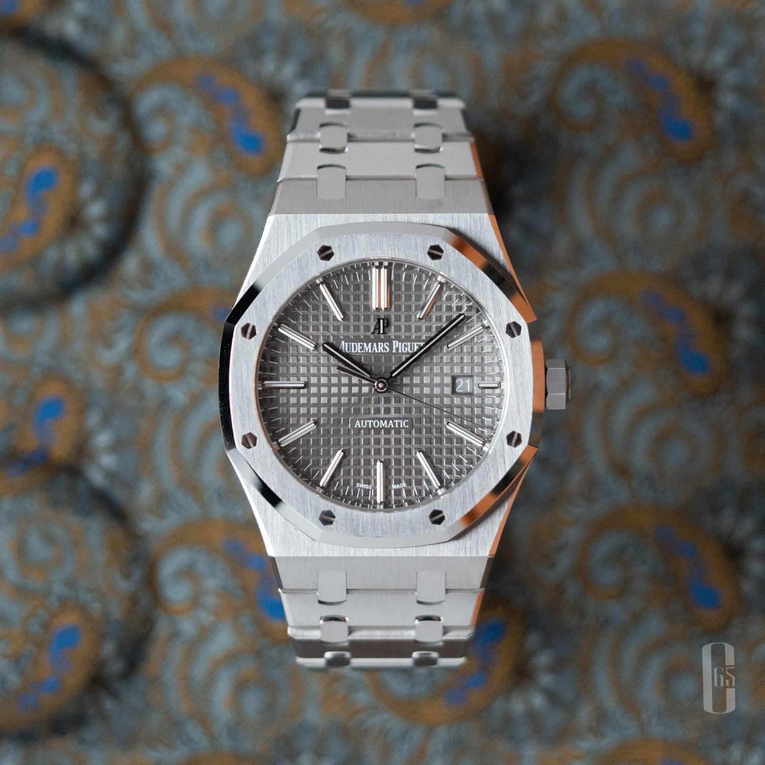 Audemars Piguet Royal Oak Grey Dial, Luxury, Watches on Carousell