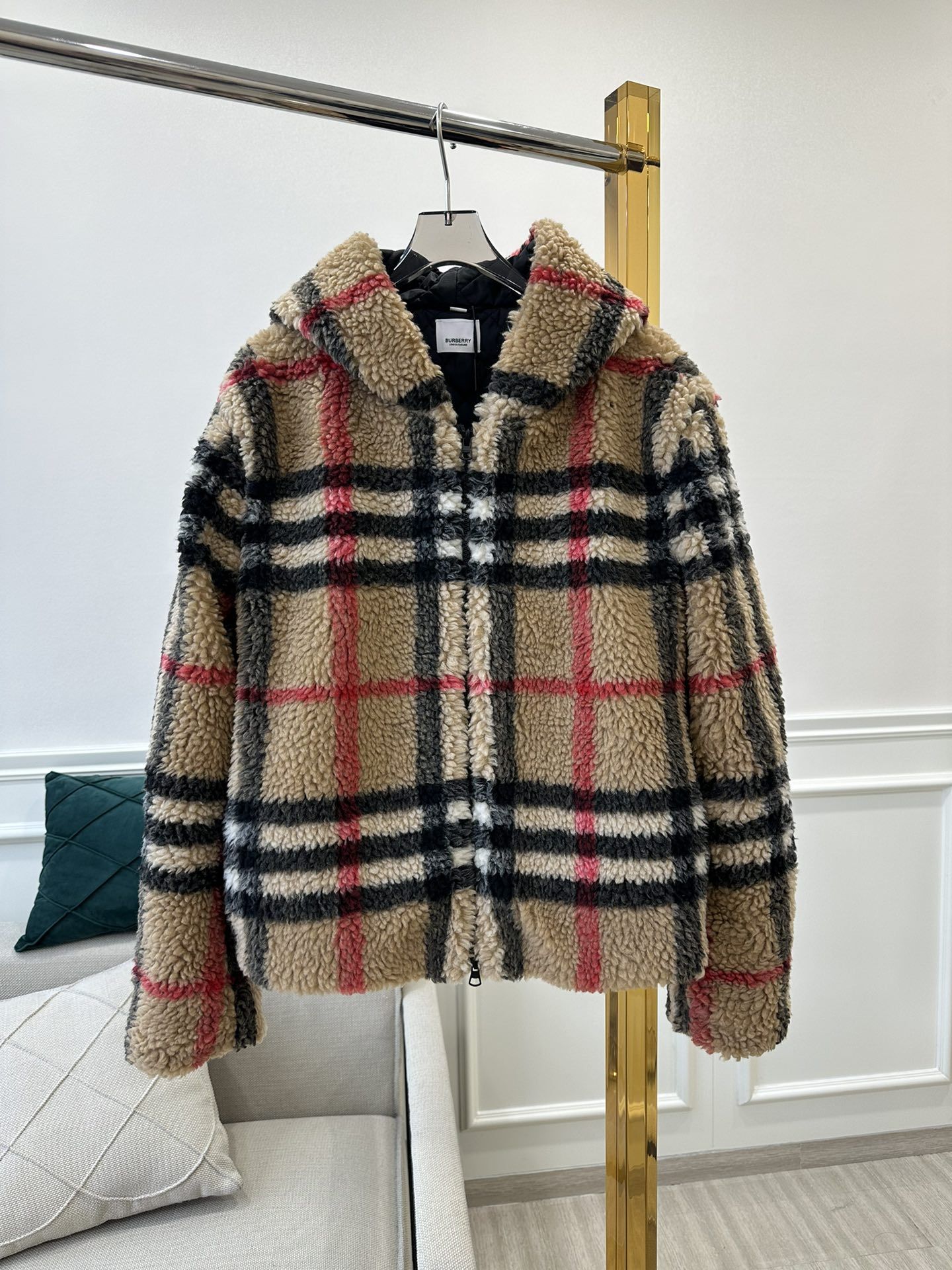 Burberry coat store authenticity check