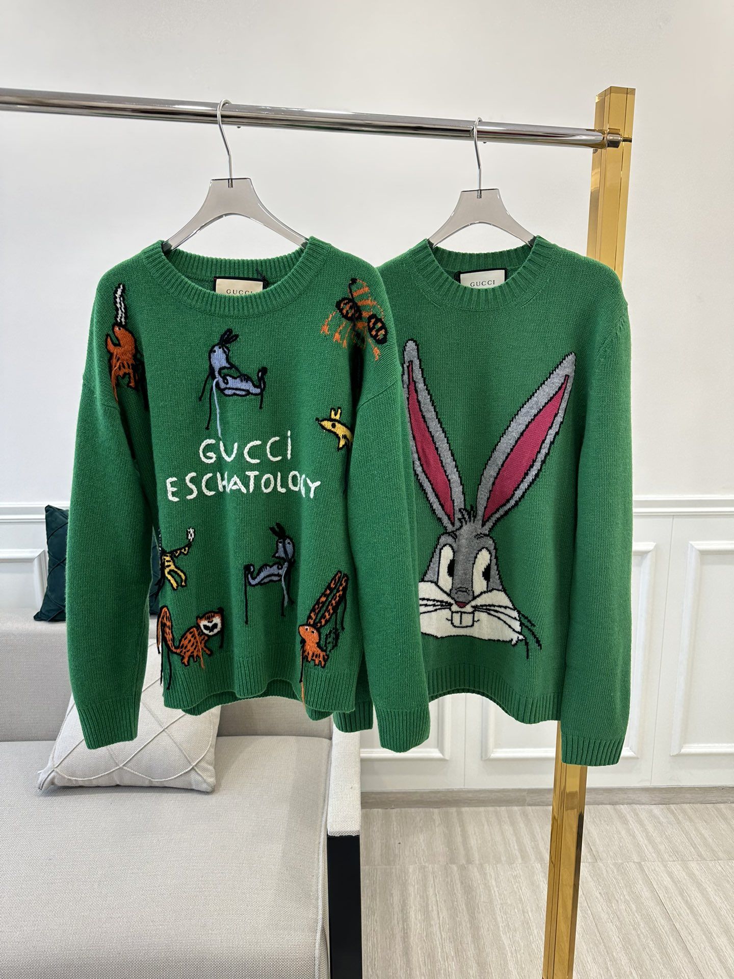 Gucci sweater bugs bunny clearance