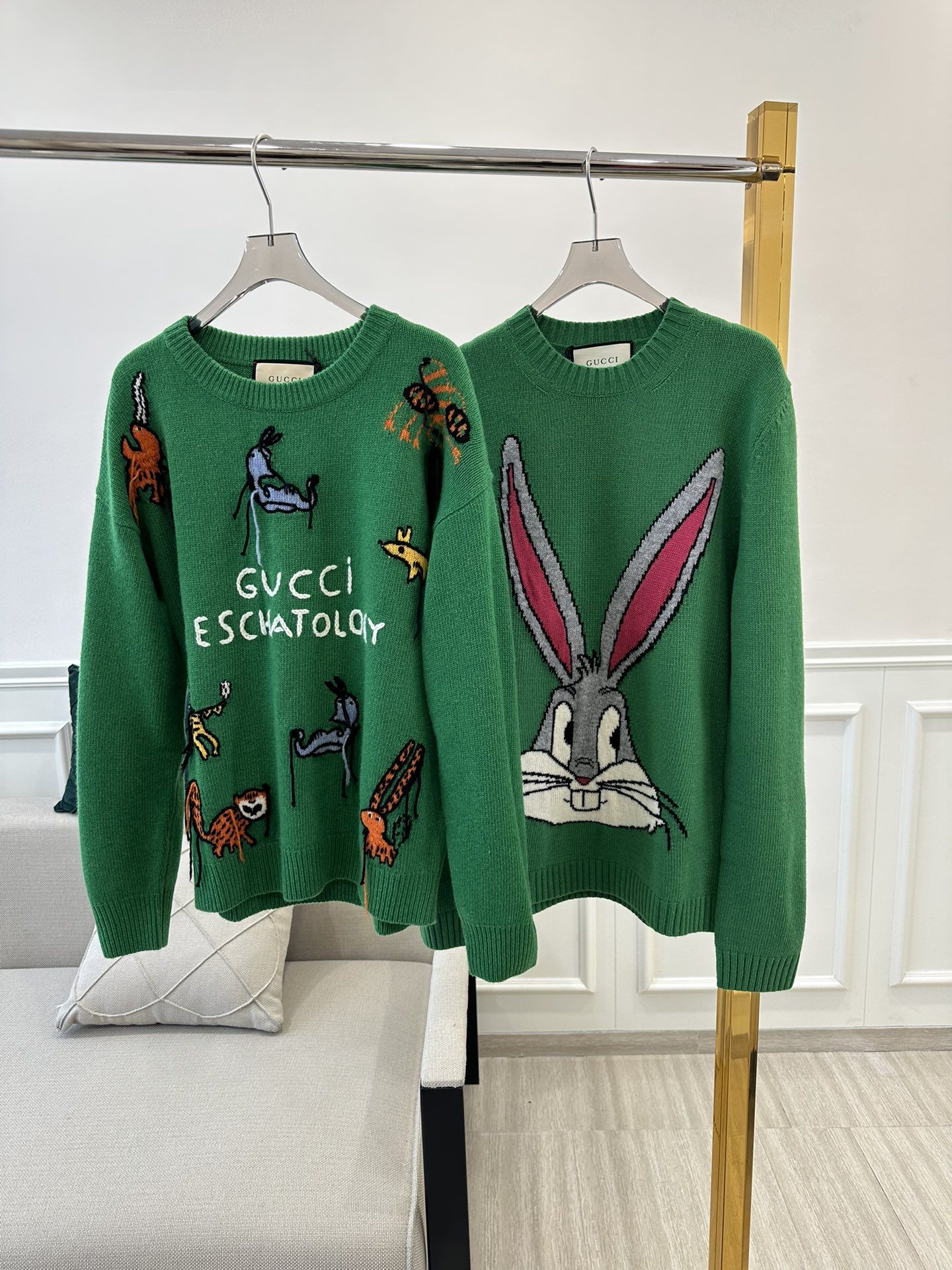 Gucci animal sweater clearance