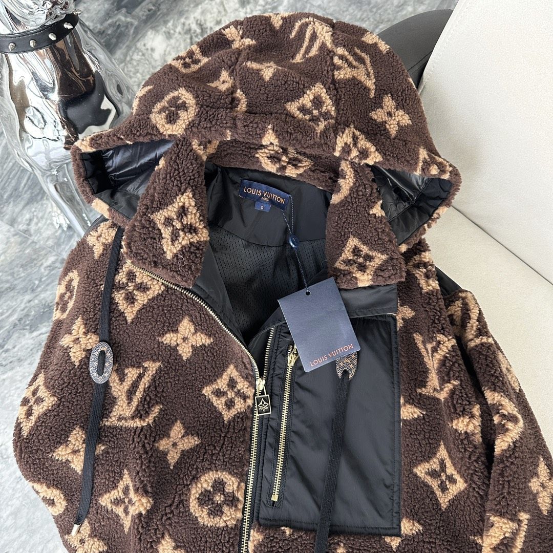 Louis vuitton monogram coat cheap