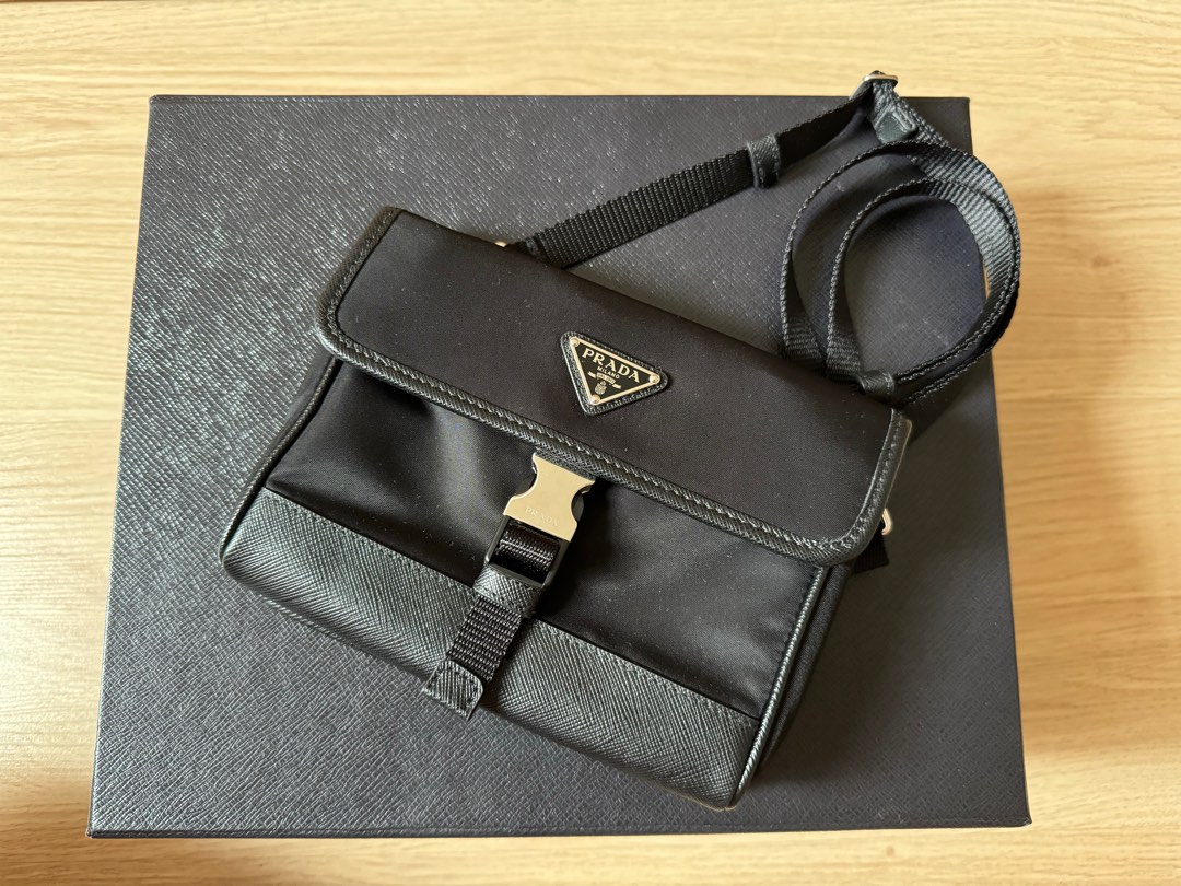 Prada nylon phone best sale case