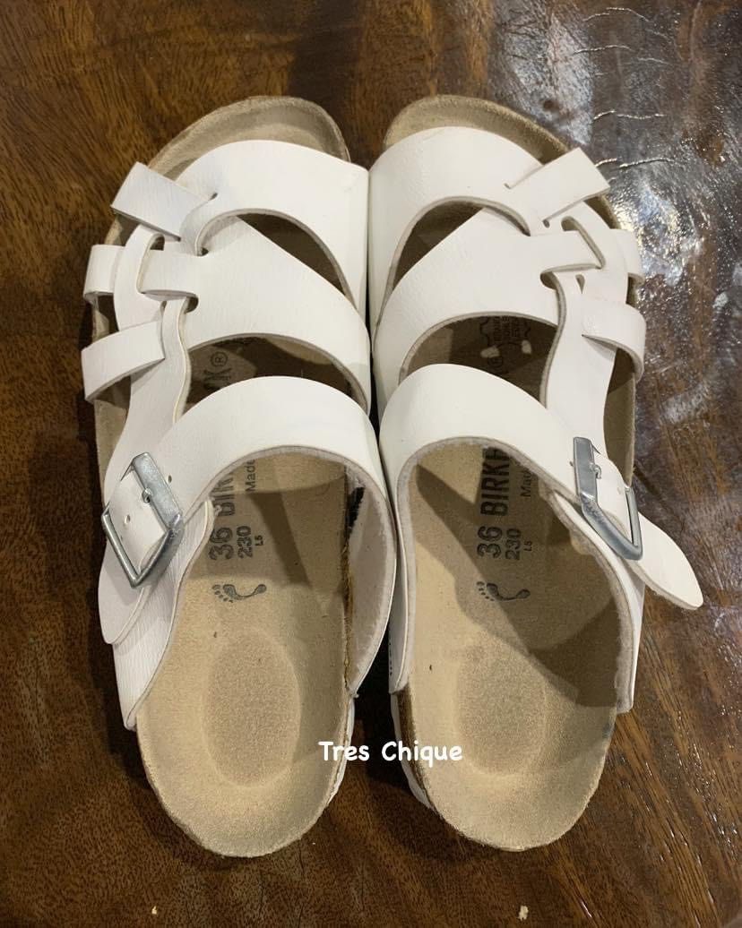 Birkenstock on sale pisa white