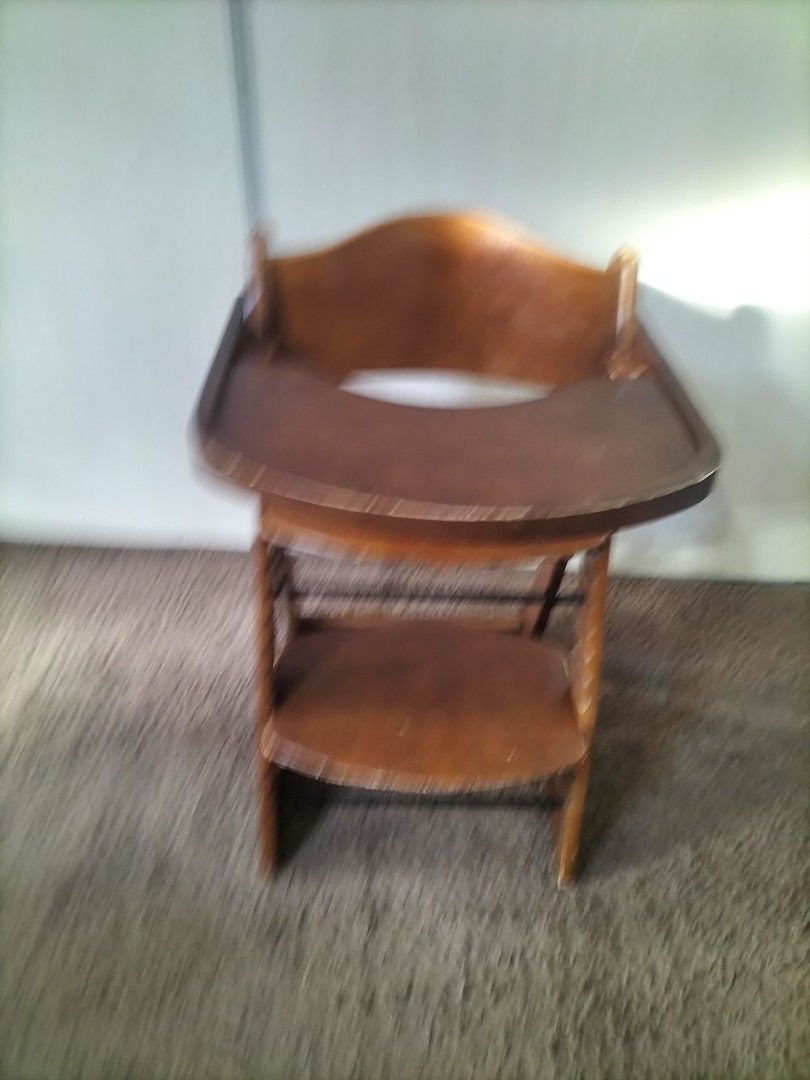 Vintage baby high sales chairs