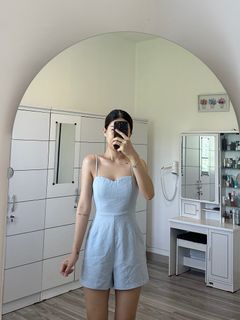 Babyblue Jumpsuit / Korean Jumpsuits / Korean Dress / Summer Dress