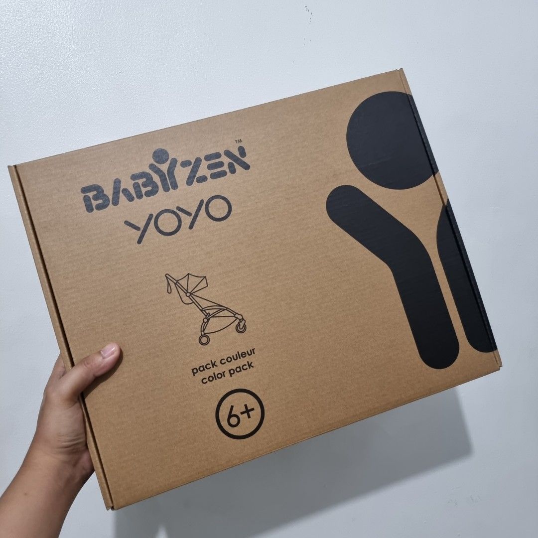 Babyzen yoyo color pack black stroller, Babies & Kids, Going Out