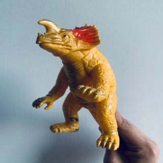 バンダイ｜BANDAI  ウルトラセブン ウルトラ怪獣 カプセル怪獣 アギラ Agira 膠囊怪獸 阿基拉1989年 日本製 円谷 超人七號 / 賽文 軟膠玩具