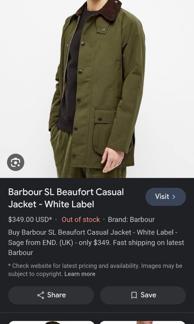 Barbour deals sl beaufort