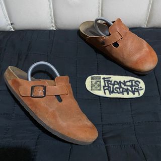 Birkenstock - Boston Clogs Oiled Leather Brown Tan