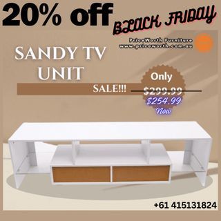 Black friday SALE!!! SANDY TV UNIT - ORDER NOW!!!