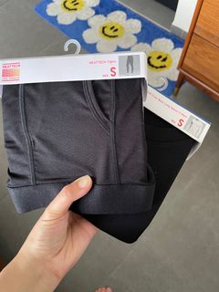 BN uniqlo heat tech top and tights