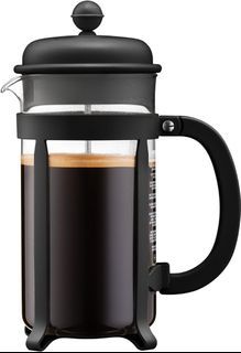 Bodum Chambord French Press with Cork Top Lid, 8 cup, 34 oz (1 L.)