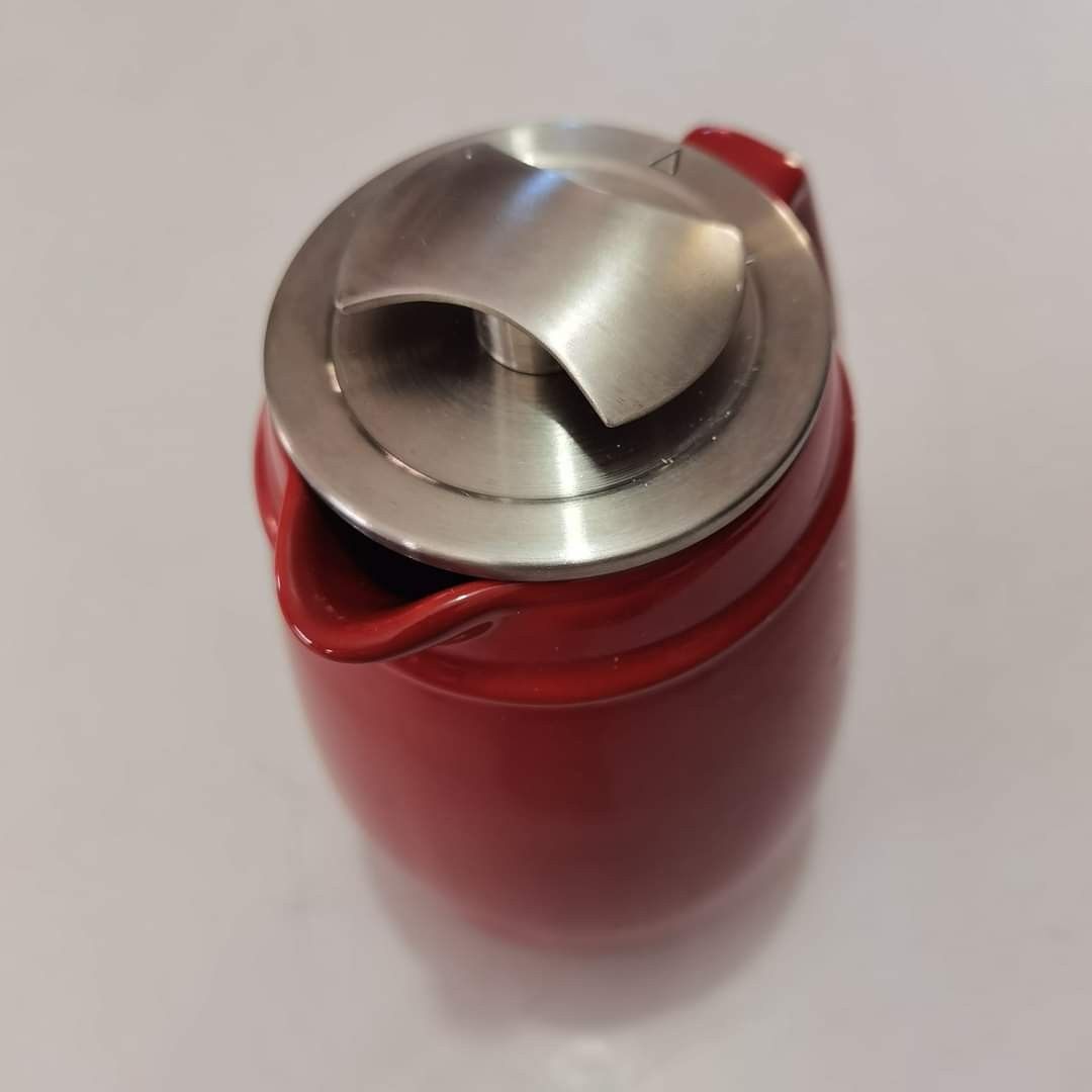 BONJOUR CERAMIC FRENCH PRESS COFFEE POT THERMAL STAINLESS ( FRAGILE BREAKABLE ), TV & Home