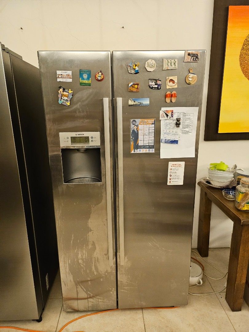 Bosch double door fridge, TV & Home Appliances, Kitchen Appliances