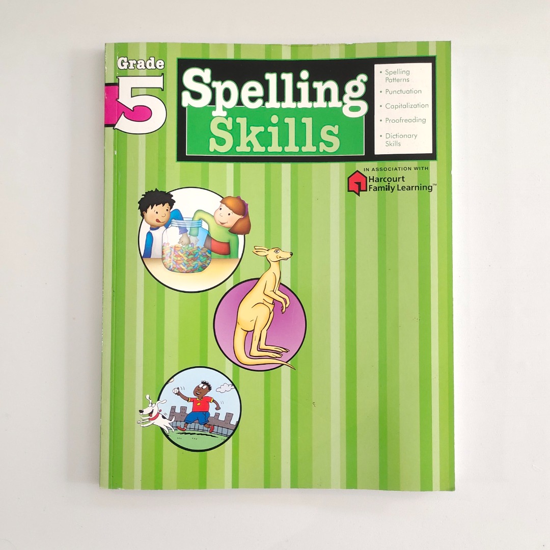 brand-new-grade-5-spelling-skills-book-hobbies-toys-books