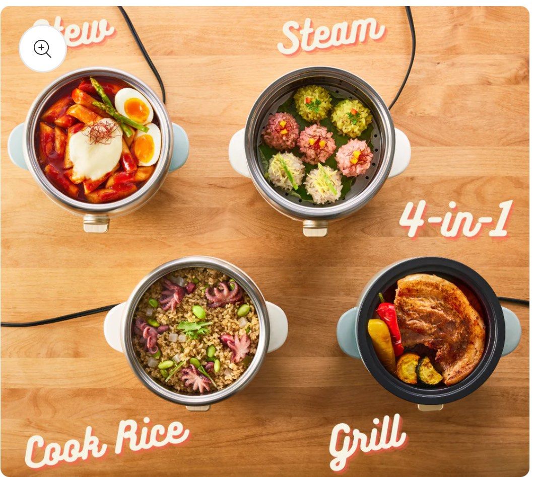 Bruno Compact Multi Grill Pot (Blue Green), TV & Home Appliances