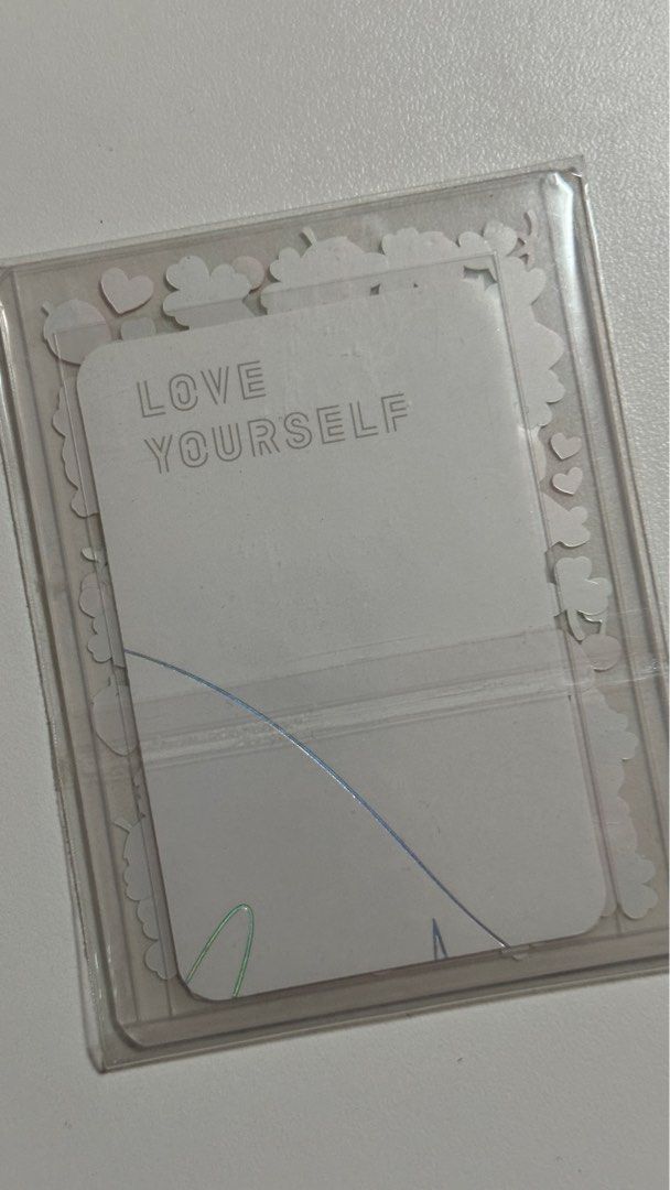 BTS jimin ly:her photocard (Category: K-Wave Merchandise) located in Binan City. Submitted by xiesells (Listing ID 1267147842, Image 2). Description: can provide more photos upon request will include the toploader used in photo rfs: decluttering 📍 southwoods, biñan city, laguna can ship via lbc/lalamove sf to be shouldered by the buyer.