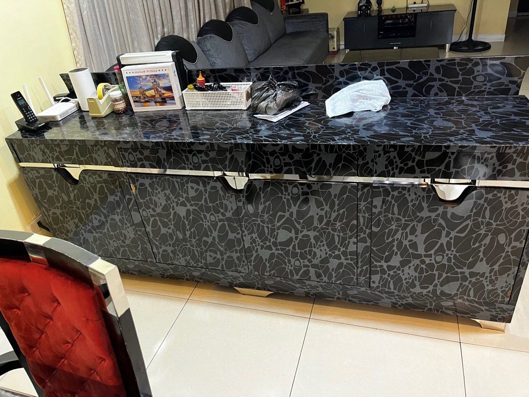84 inch buffet table cheap