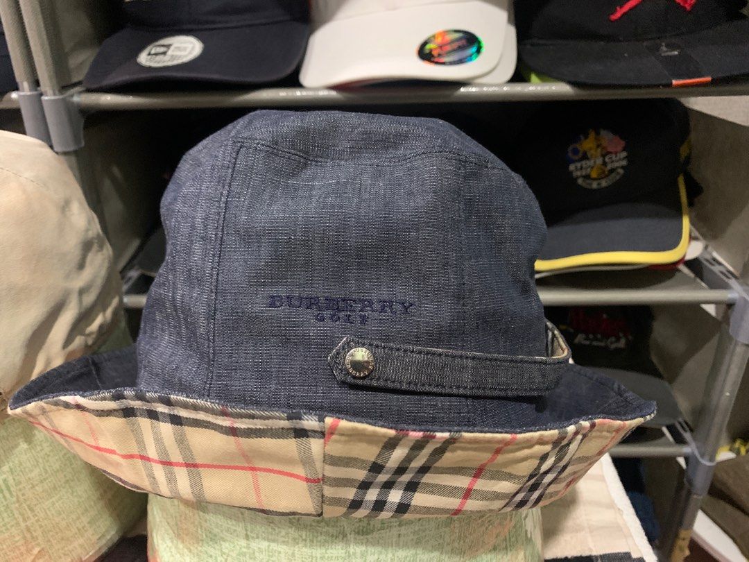 Burberry golf bucket hat store