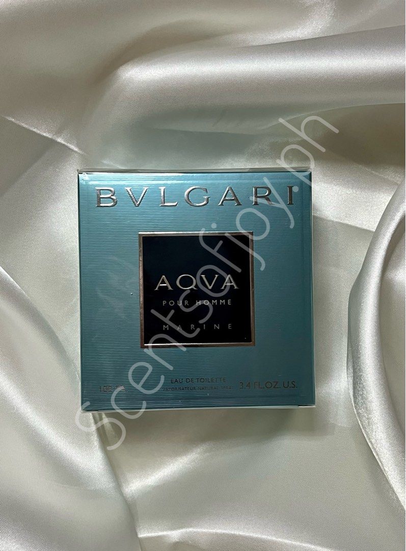 Bvlgari Aqua Marine 100ml, Beauty & Personal Care, Fragrance ...