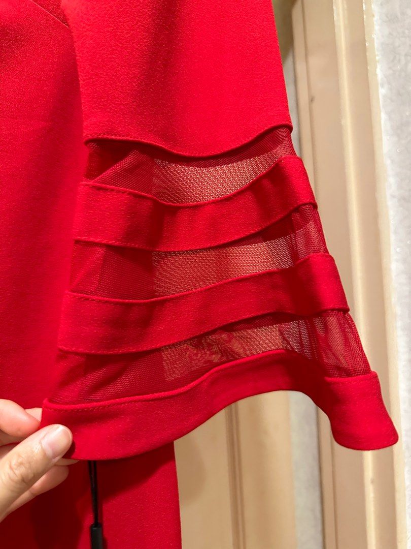 Calvin klein trumpet dress discount