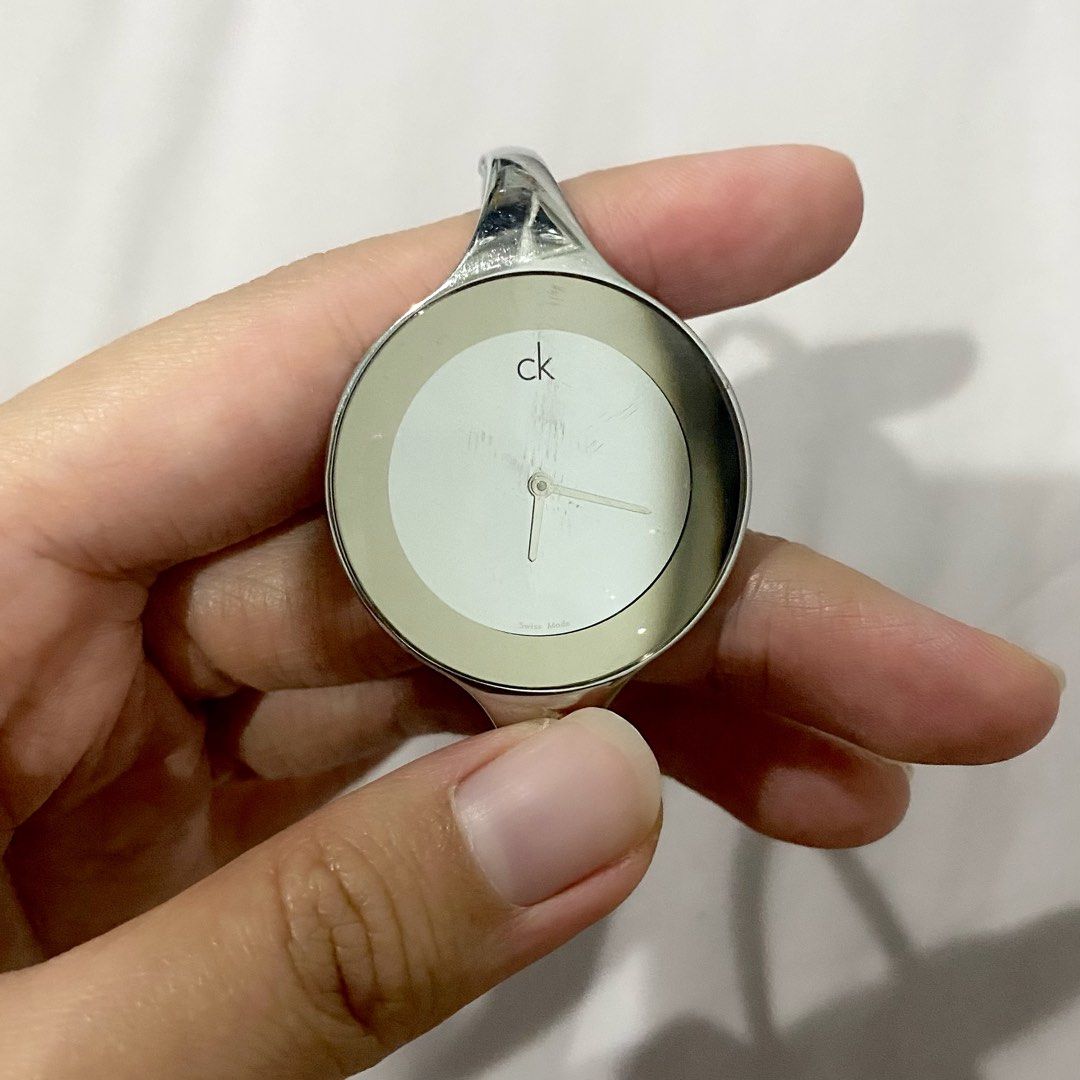 Calvin klein mirror watch discount