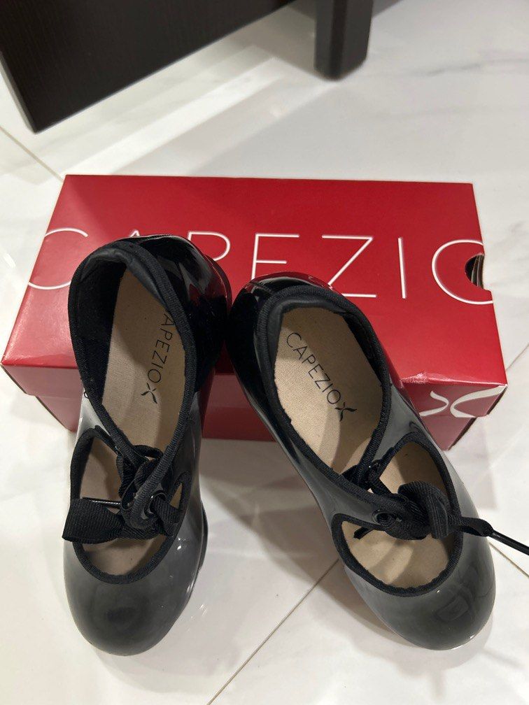Capezio tyrette tap dance shoes Women s Fashion Footwear Flats