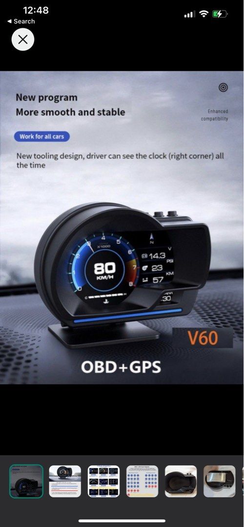CAR OBD DISPLAY GAUGE, Car Accessories, Accessories on Carousell