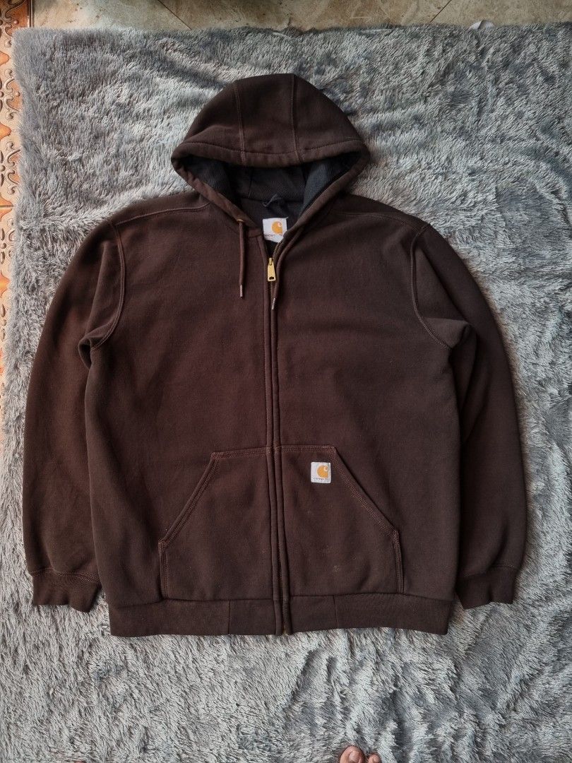 Carhartt Rain defender Dark brown Hoodie