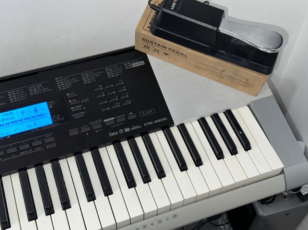 Casio CTK 4200 High Grade Keyboard 61 Keys with Touch Response