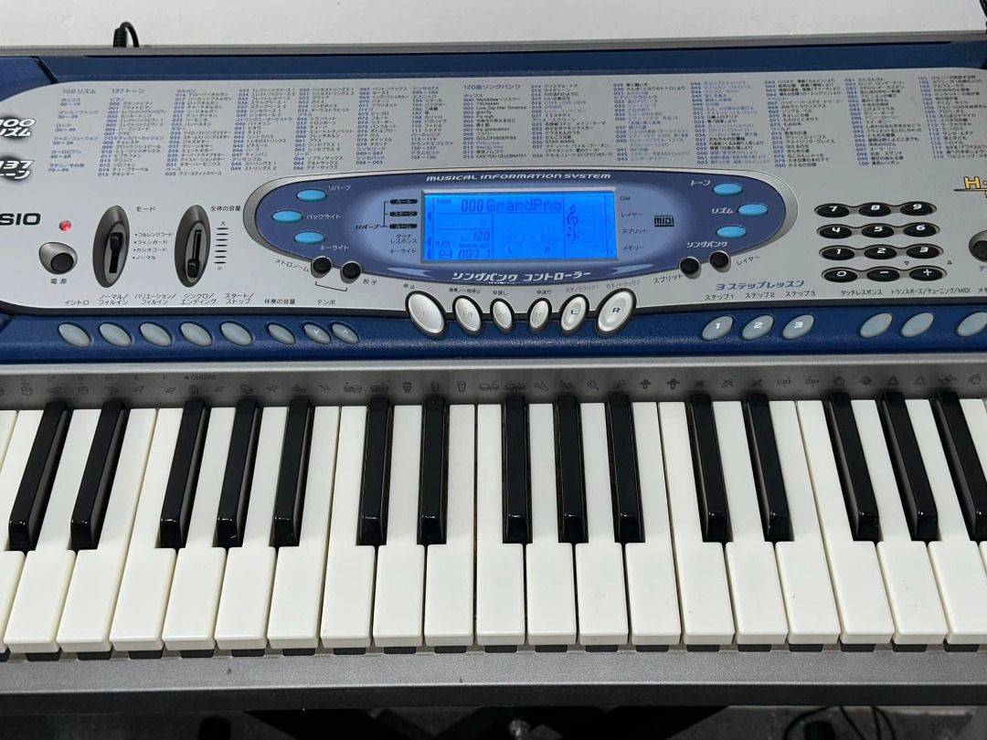 Casio LK 65 Piano Keyboard 61 Keys Touch Response with Sustain Pedal Included
