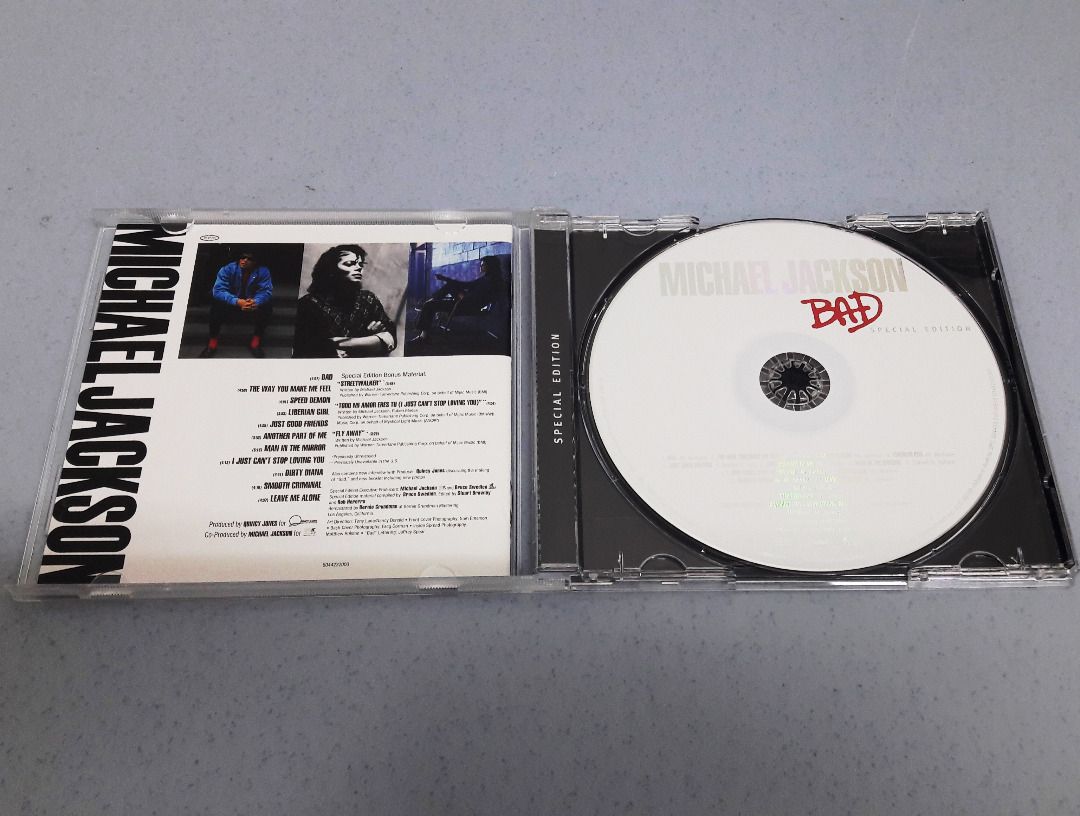 Michael Jackson - Bad CD Unboxing 