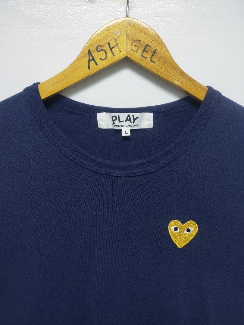 Cdg on sale yellow heart