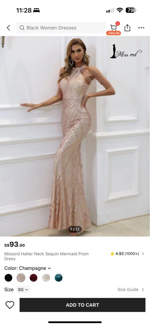Champagne glitter sales bridesmaid dresses