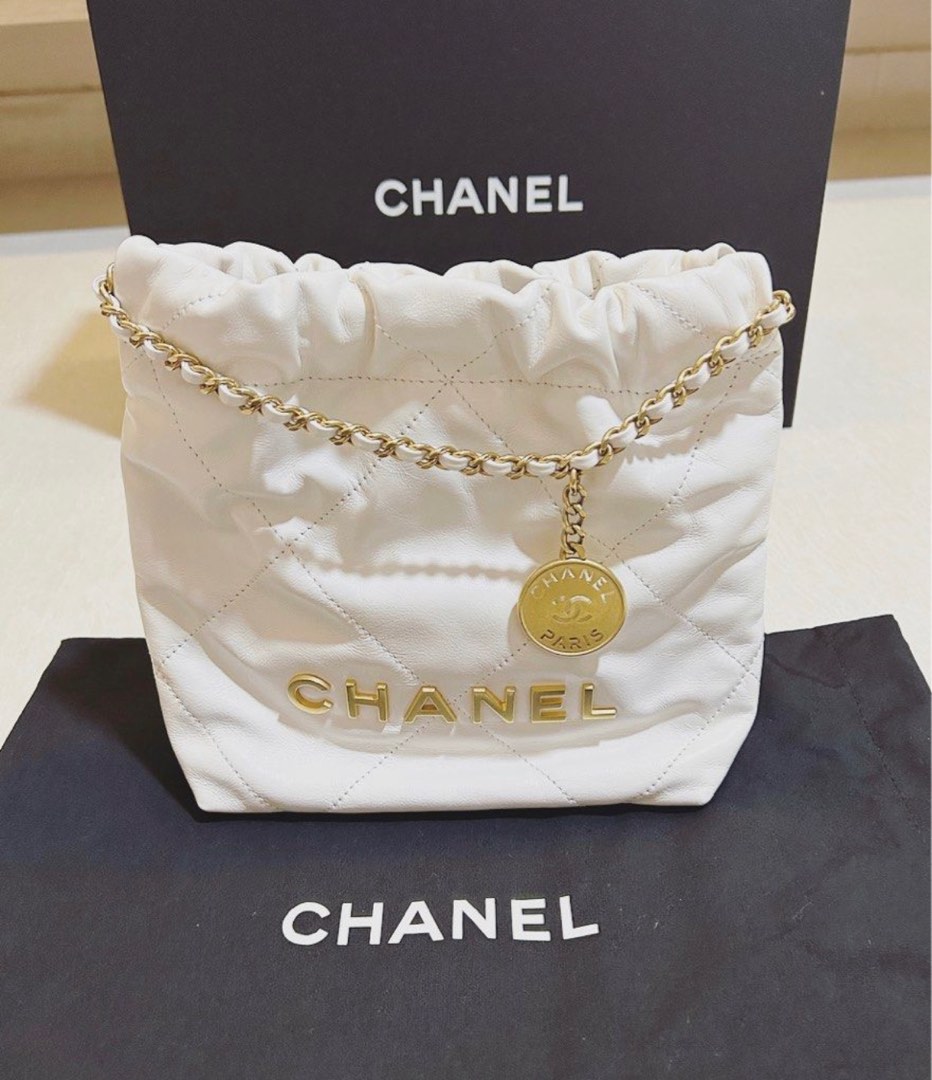 Chanel 22 mini bag, Luxury, Bags & Wallets on Carousell