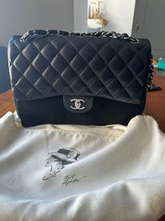 Chanel Classic flap large, Luxury, Bags & Wallets on Carousell