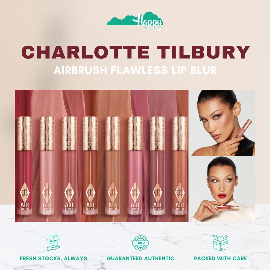 Charlotte Tilbury Airbrush Flawless Lip Blur - Pillow Talk Medium Blur