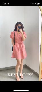 Claryn The Label - Khevi Dress in Pink [New with Tag]