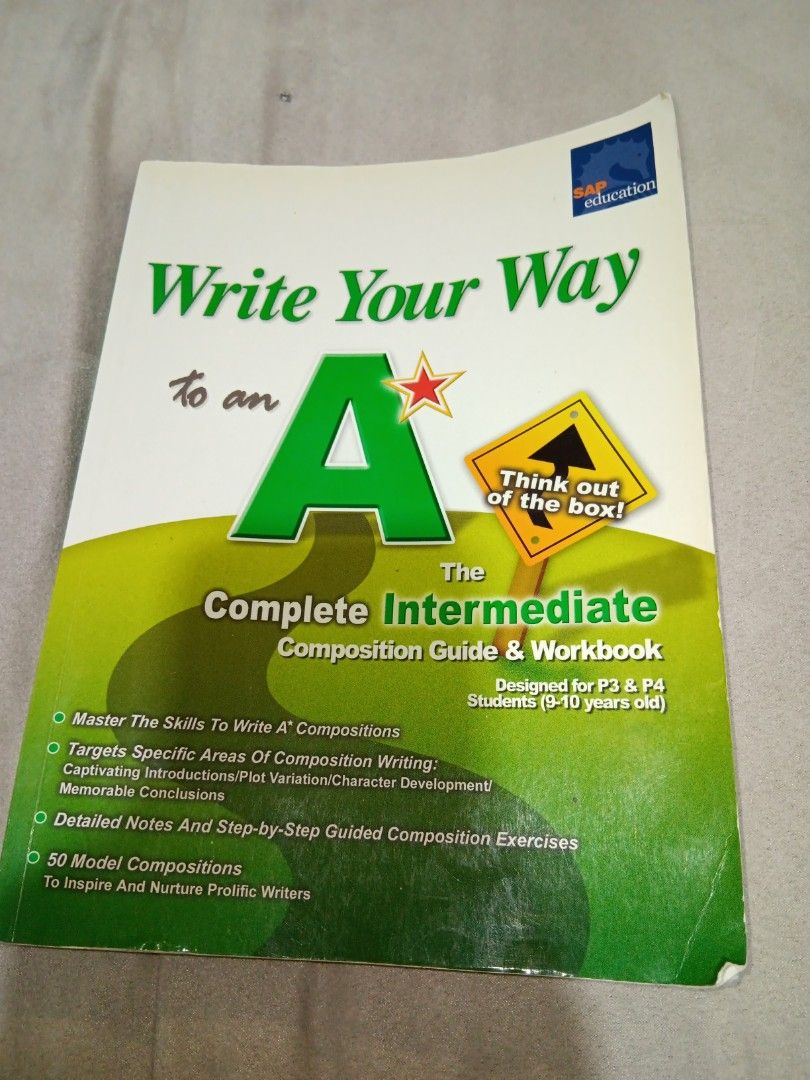 composition guide and workbook for p3 and 4, Hobbies & Toys, Books ...