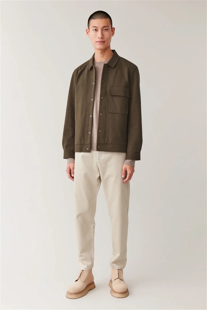COS cotton twill jacket Carousell