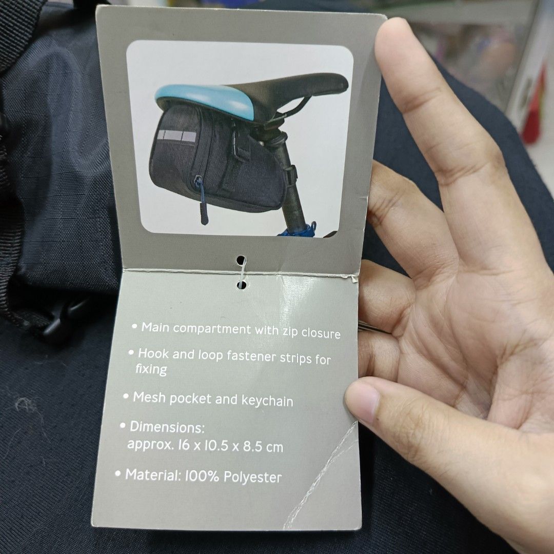 Crane Bike Saddle Bag (Category: Bicycles) located in Rizal. Submitted by TheSweetSpotShoppe (Listing ID 1267097575, Image 3). Description: • Bike Saddle Bag.