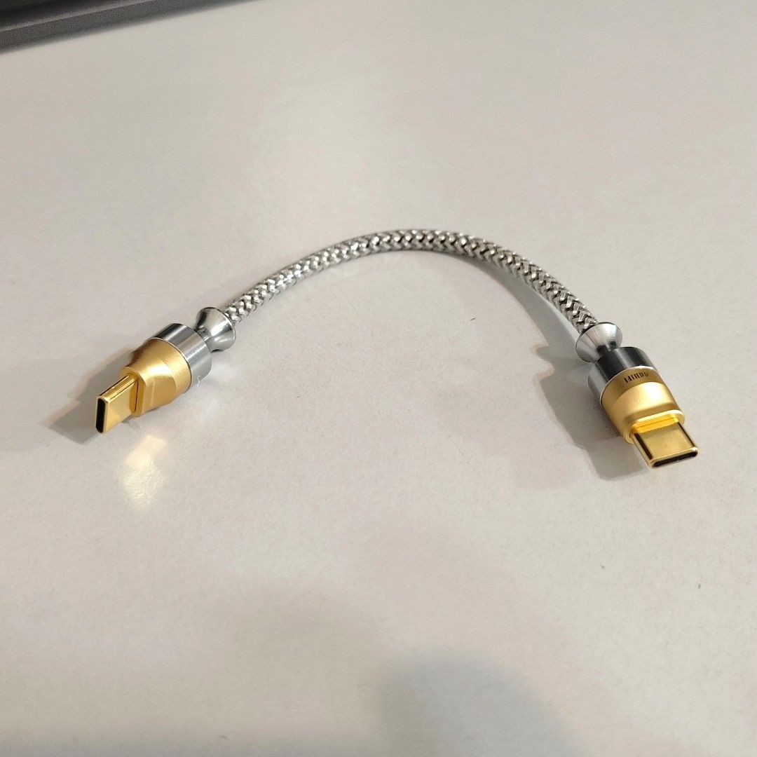 ddHiFi TC07S USBC to USBC OTG HiFi Audiophile USB Cable (10cm), Audio