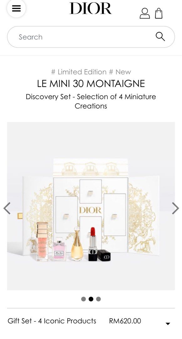 Dior 2023 Le Mini 30 Montaigne Holiday Advent Calendar, Beauty