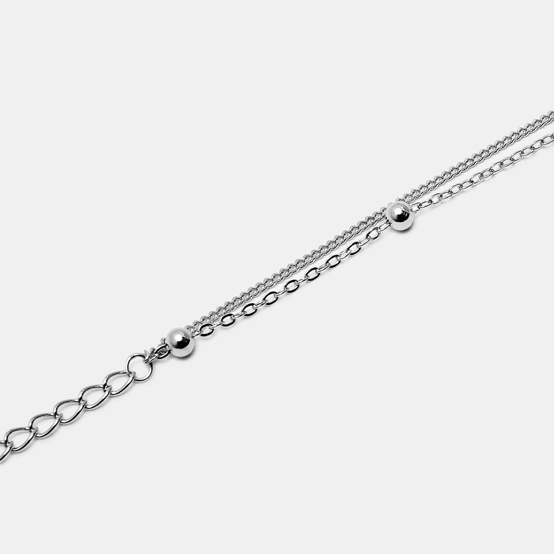 Double silver clearance chain