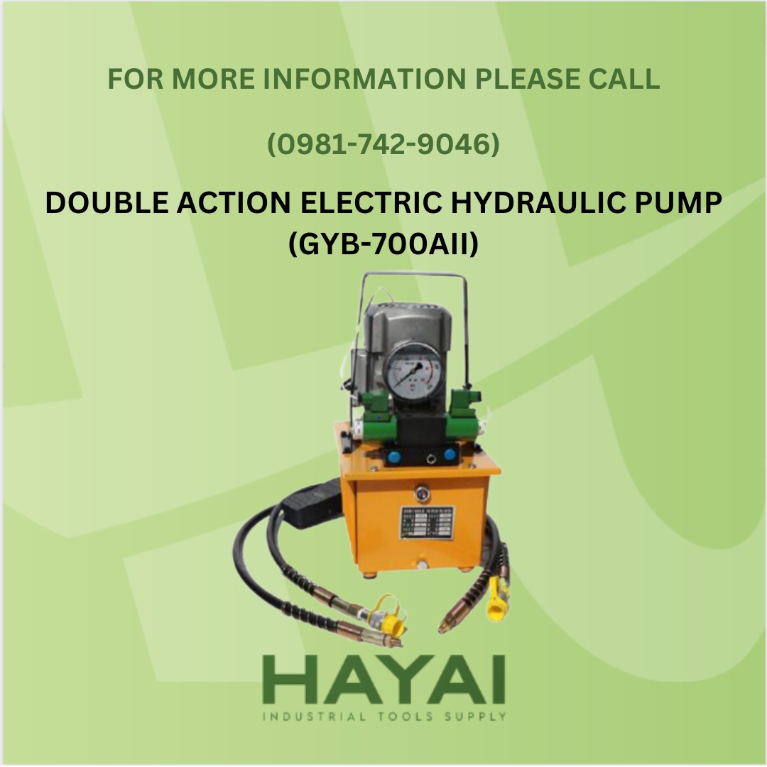 Double Action Electric Hydraulic Pump (GYB700AII), Commercial
