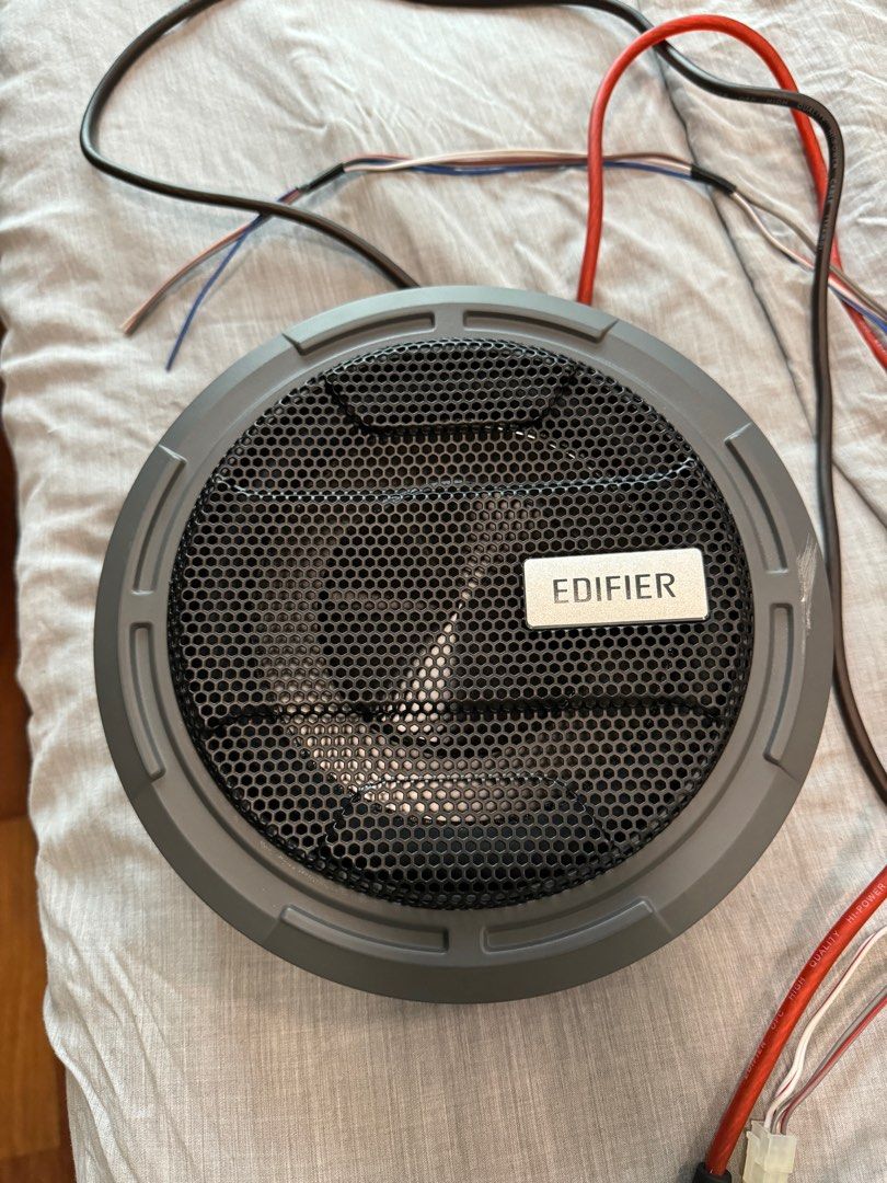 Edifier RW8B underseat Active Subwoofer, Auto Accessories on Carousell